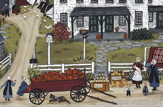 Amish Autumn - Detail